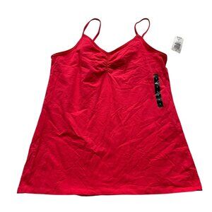 Torrid tank top Teaberry cinch front foxy top magenta red 1X cami